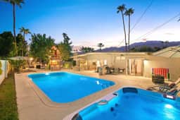 Banana Cabana' Palm Springs Pool Pad with Treehouse!