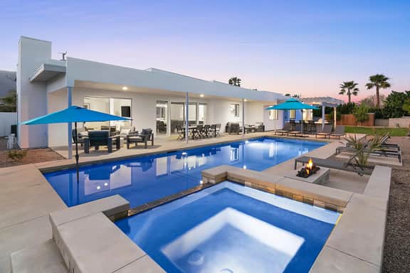 Roxy Palm Springs' Desert Vibes at this 6 Bedroom Pool Pad!