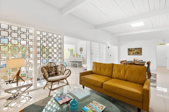 Good Vibrations' 3 BR/3 BA with Midcentury glam!
