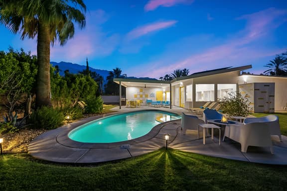 Good Vibrations' 3 BR/3 BA with Midcentury glam!